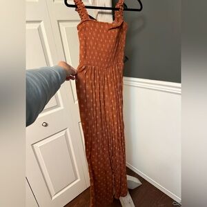 Elegant Rust jumpsuit